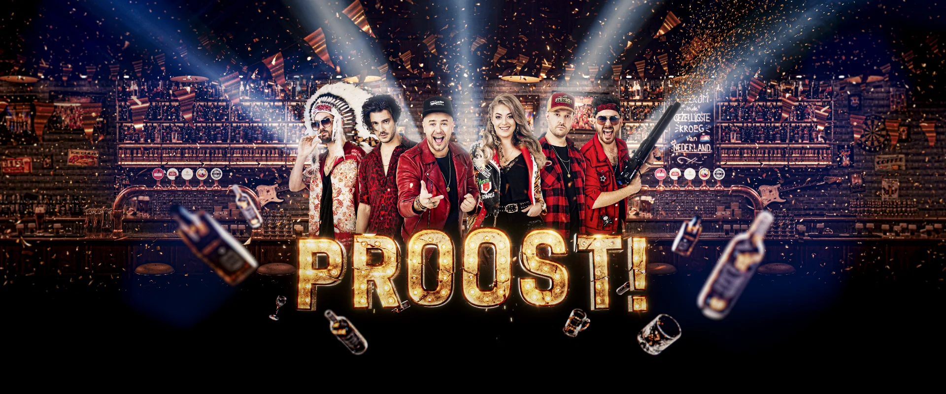 Coverband PROOST! boeken voor de beste prijs bij Artist Capitol