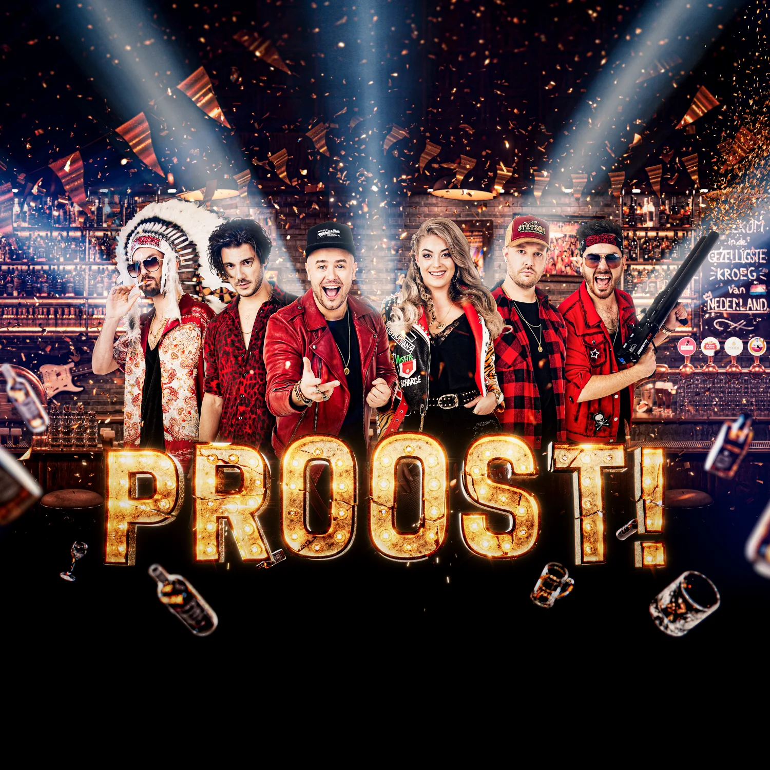 Coverband PROOST! boeken voor de beste prijs bij Artist Capitol