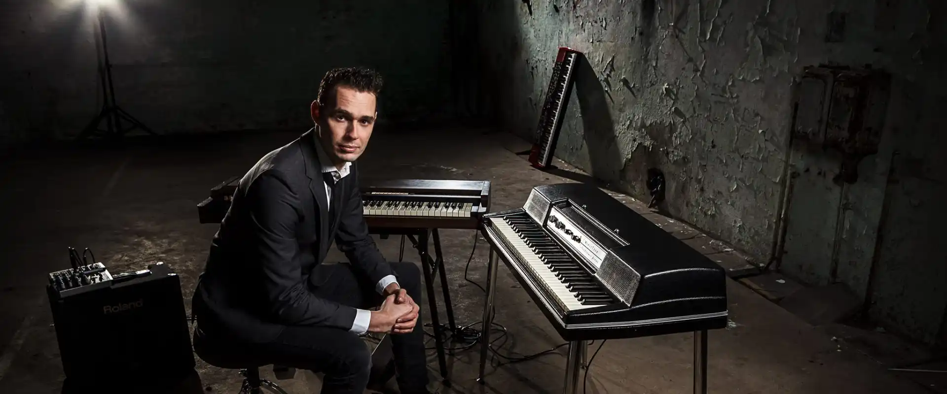Pianist Born Sanders persfoto