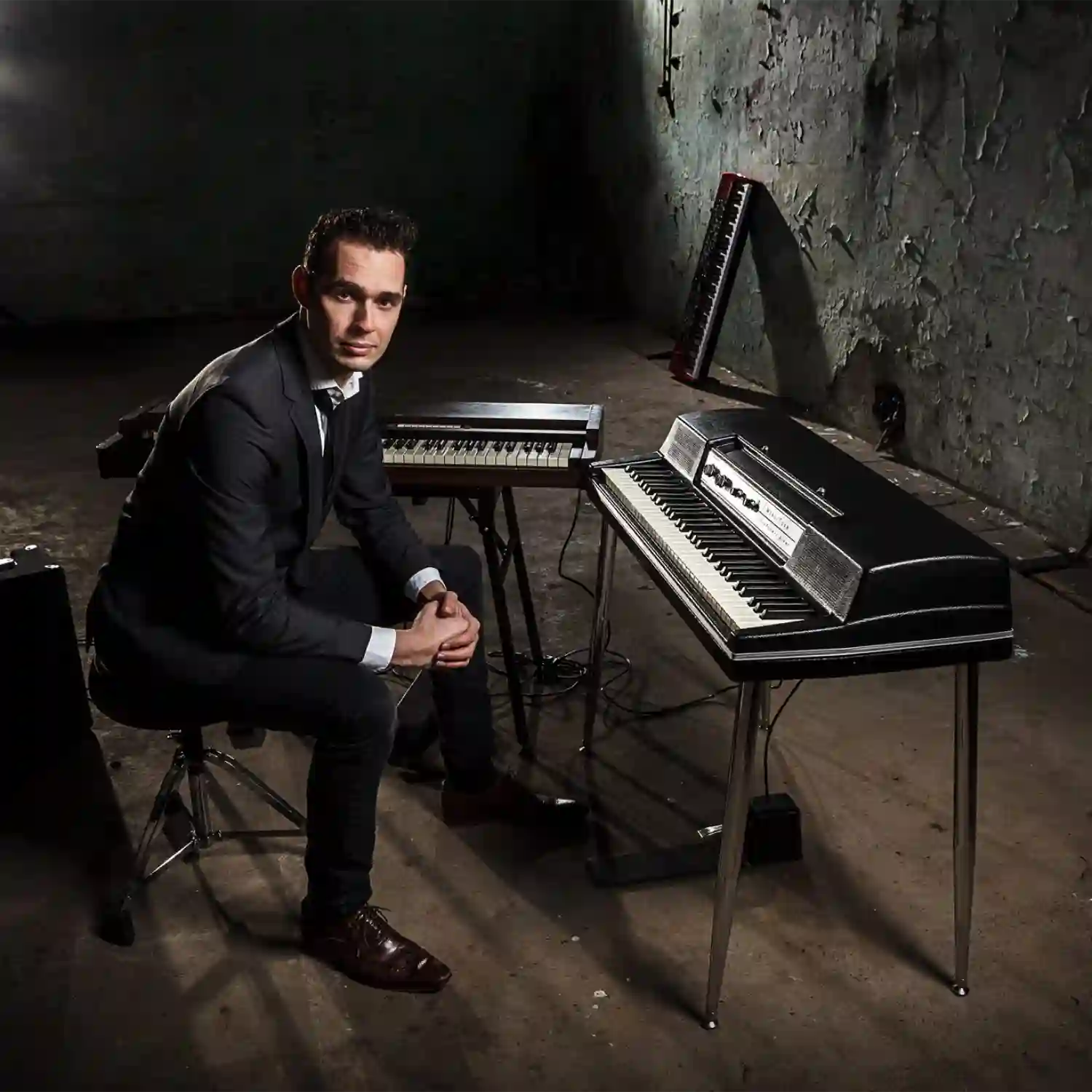 Pianist Born Sanders persfoto